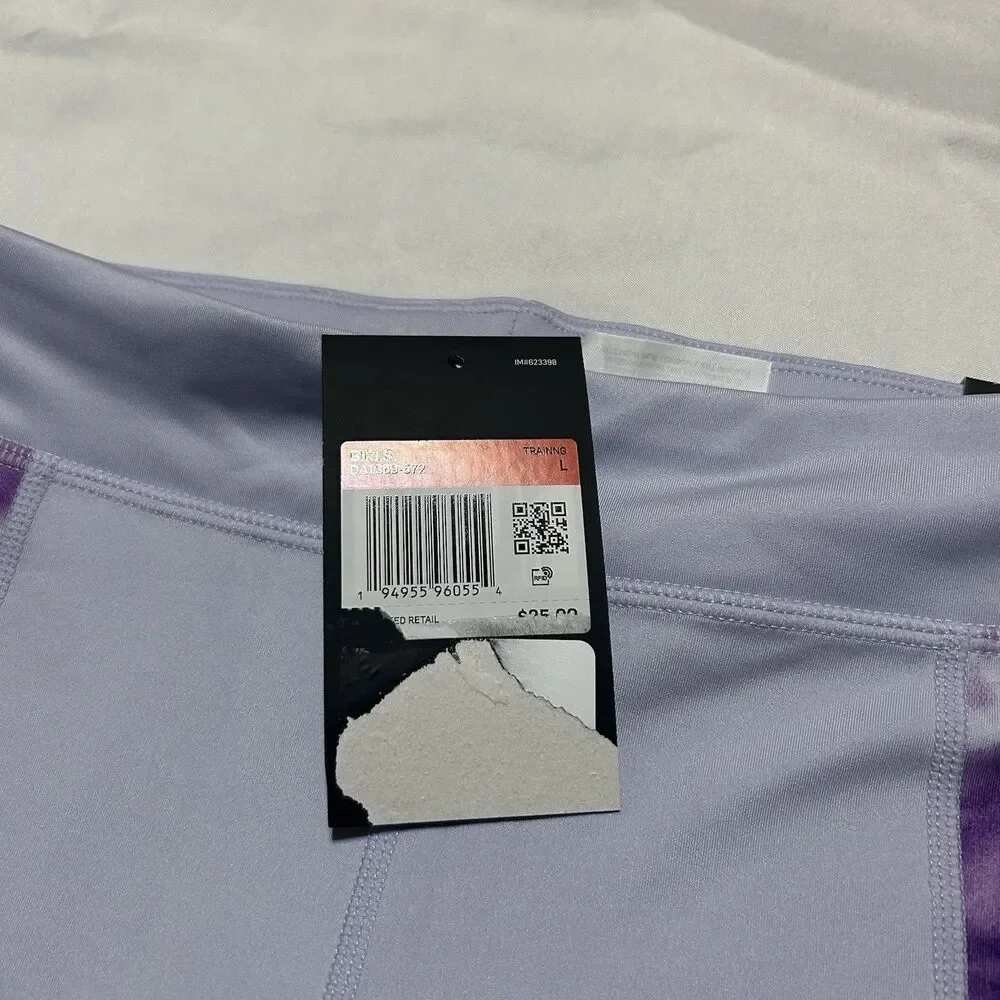 Nike Shorts Girls Large Purple Gym Activewear New